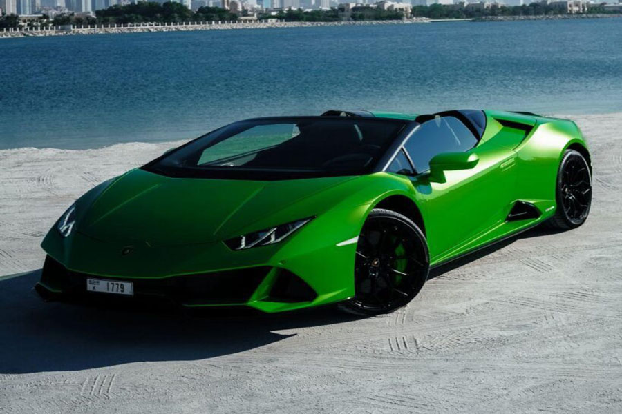 Lamborghini Huracán EVO Spyder Rental Dubai